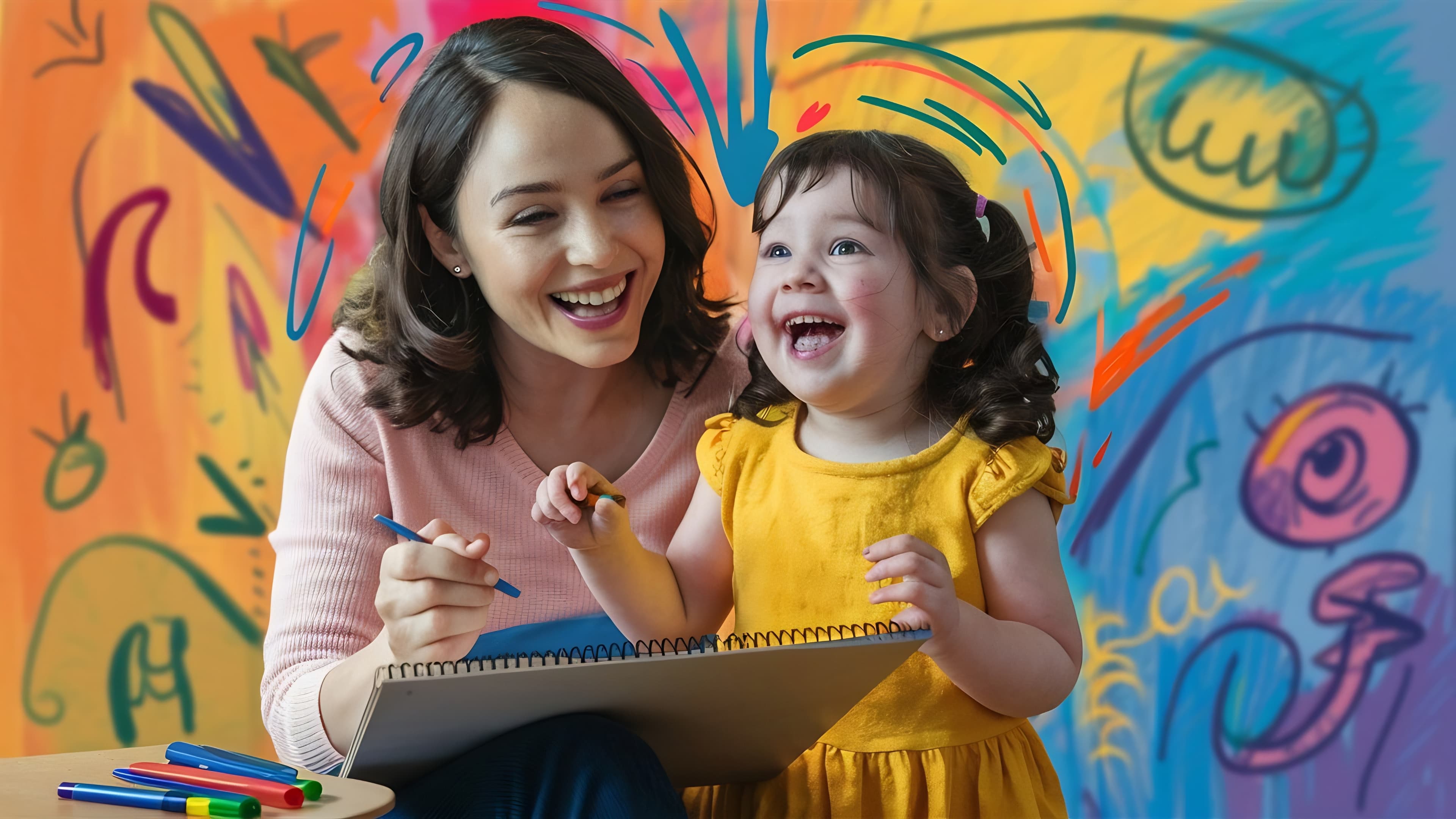 Happy children at BloomBerry